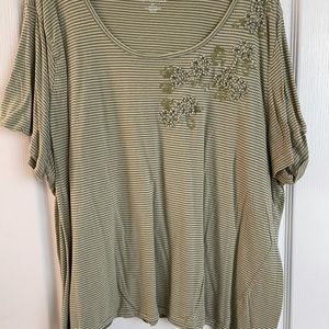 Kim Rogers Woman Stripe Top